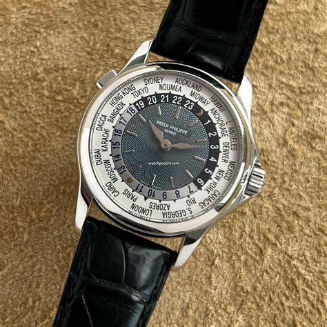 Patek Philippe World Time Platinum 5110P FULL SET